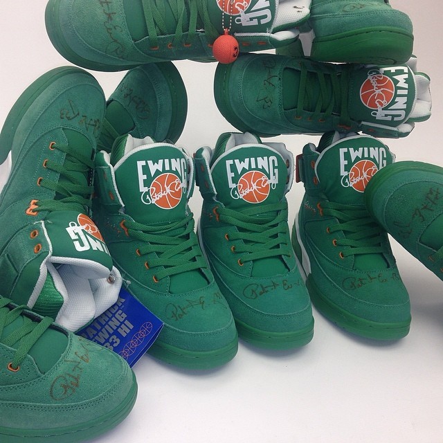 Ewing 33 Hi Saint Patrick Day Autograph 1