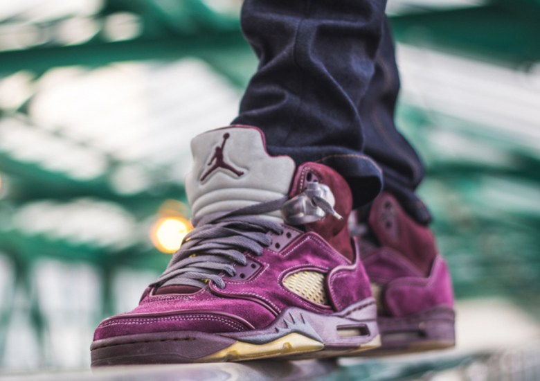 Air Jordan 5 “Violet” Customs by Maggi