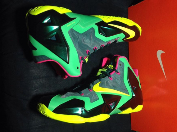 Nike LeBron 11 “T-Rex” Sample on eBay