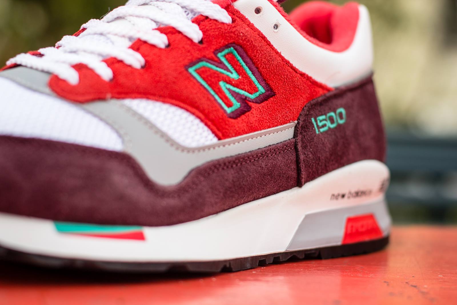 New Balance 1500 Made In England Red Green 03