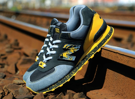 Shelflife x Dr. Z x New Balance 574 "City of Gold"