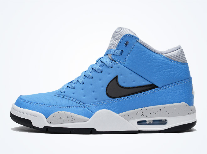 Nike Air Flight Classic University Blue Black Grey 01