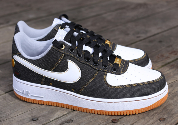 Nike Air Force 1 Low "Black Denim" - Release Date