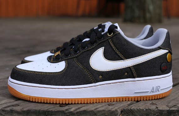 Nike Air Force 1 Low Black Denim Release Date 2