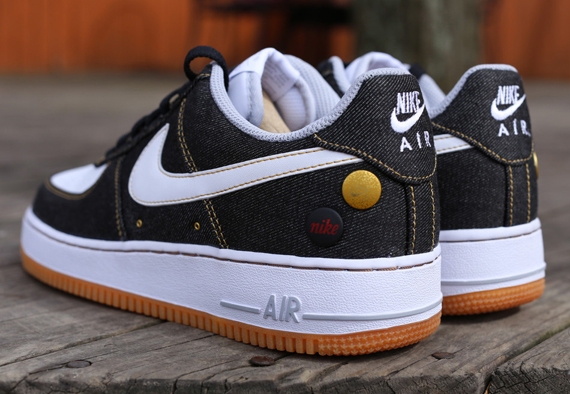 Nike Air Force 1 Low Black Denim Release Date 3