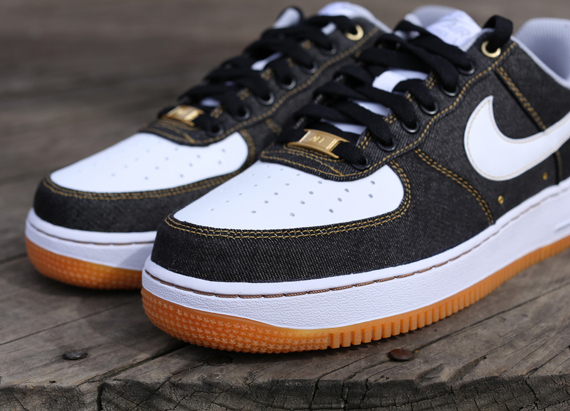 Nike Air Force 1 Low Black Denim Release Date 4