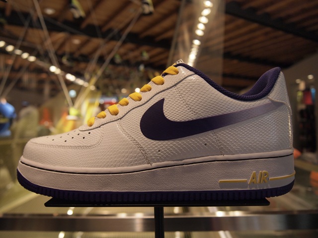 Nike Air Force 1 Low "Snakeskin Lakers"