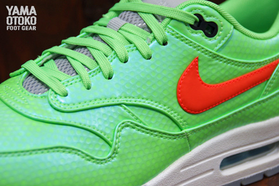 Nike Air Max 1 Fb Premium Polarized Blue Total Crimson Neo Lime 6