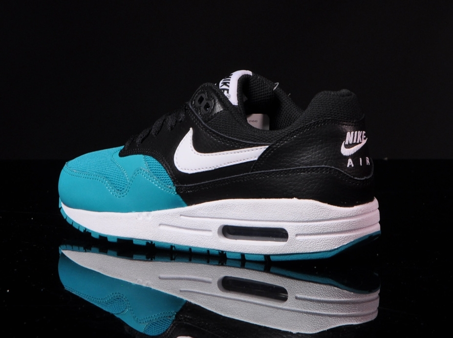 Nike Air Max 1 Gs White Black Turbo Green 06