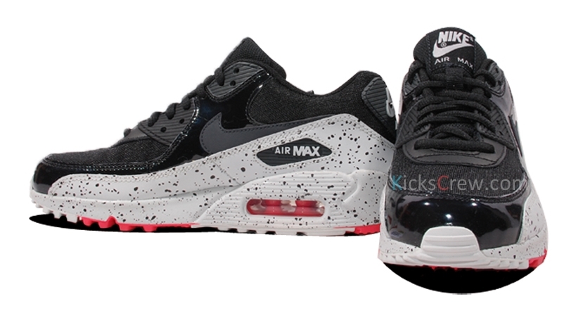Nike Air Max 90 Black Lite Base Grey Geranium 04