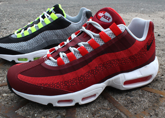 Nike Air Max 95 Jacquard University Red 01