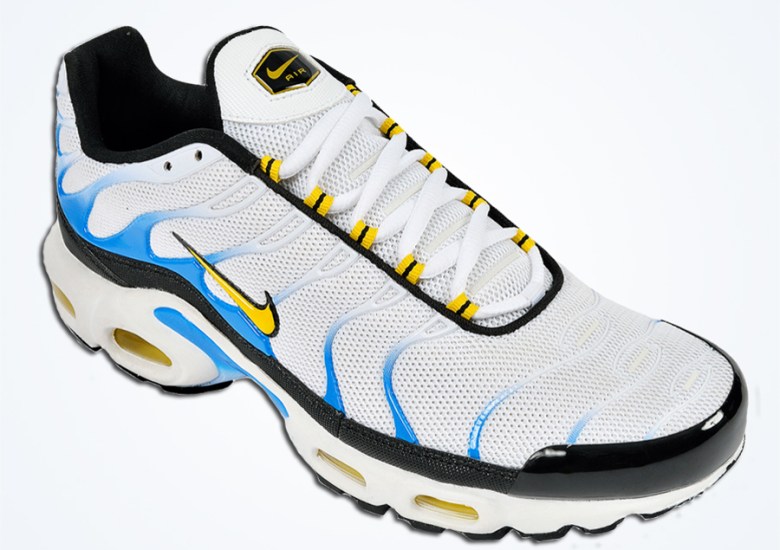 Nike Air Max Plus – White – Black – Blue – Yellow