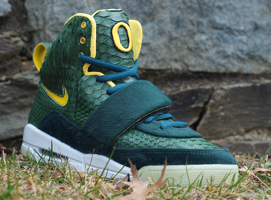 Nike Air Yeezy "Oregon" by JBF Customs