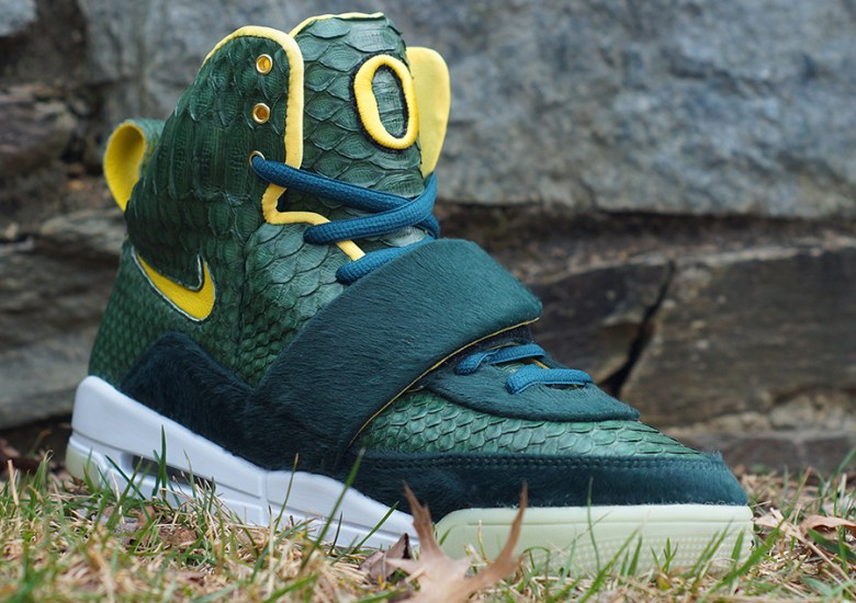 Nike Air Yeezy “Oregon” by JBF Customs