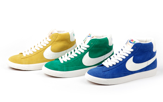 Nike Blazer Mid Vintage Multicolor Logo 1