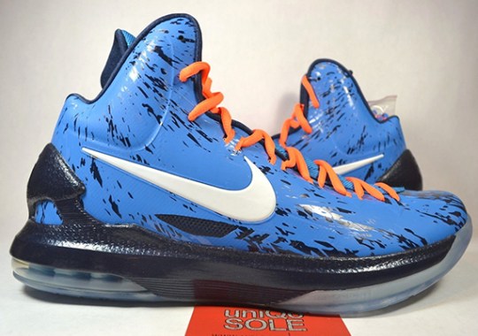 Nike KD 5 “Thunder Camo” Sample on eBay