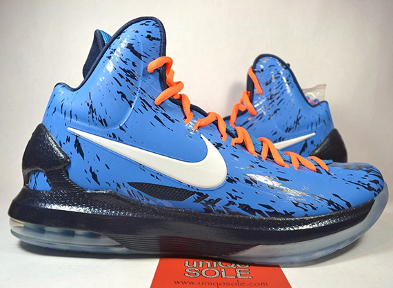 Nike KD 5 “Thunder Camo” Sample on eBay