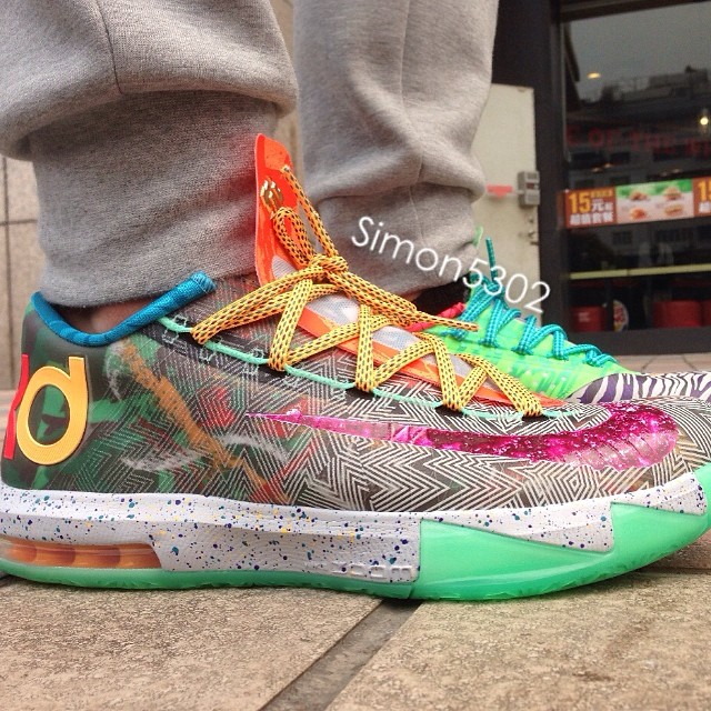 Nike Kd 6 What The Kd On Feet 01