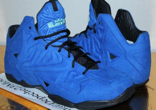 Nike LeBron 11 EXT “Blue Suede” Sample on eBay