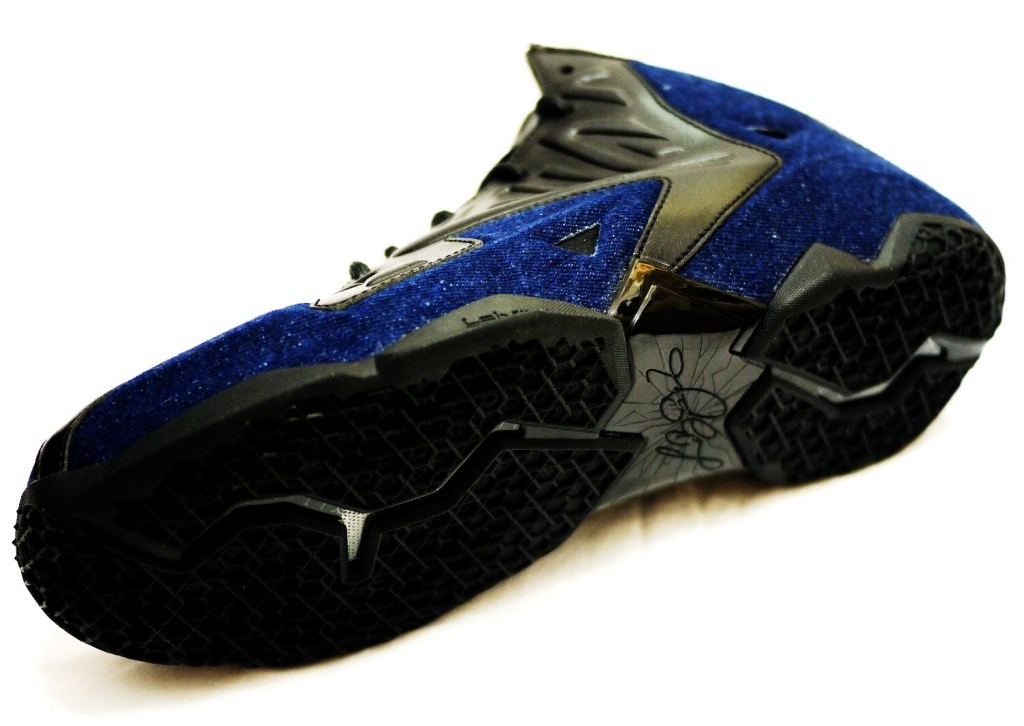 Nike Lebron 11 Ext James Dean Denim Leather 05