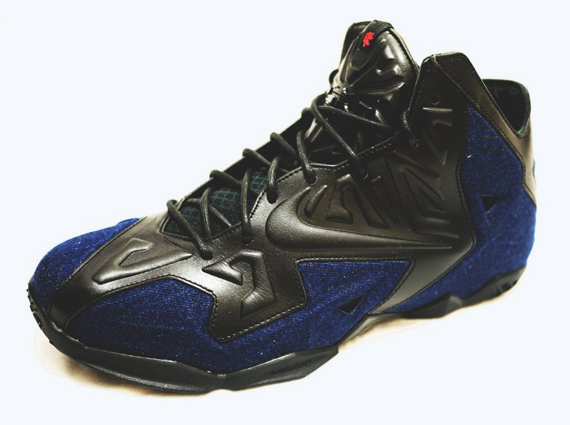 Nike LeBron 11 EXT Goes “James Dean” with Denim and Leather