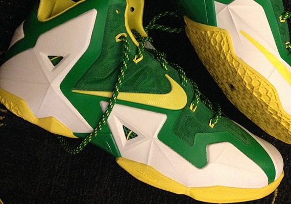 Nike Lebron 11 Oregon Ducks March Madness 1