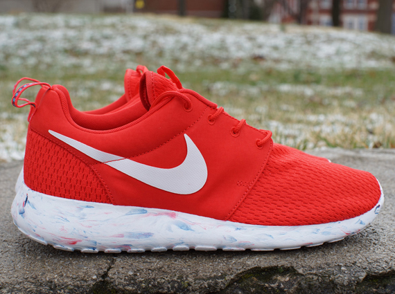 Nike Roshe Run “Marble” – Challenge Red