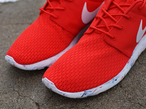 Nike Roshe Run Marble Challenge Red 4