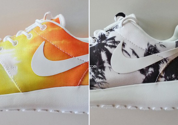 Nike Roshe Run Sunset And Palm Trees