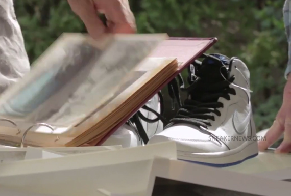 Nike Sb Air Jordan 1 White Paint Teaser 3