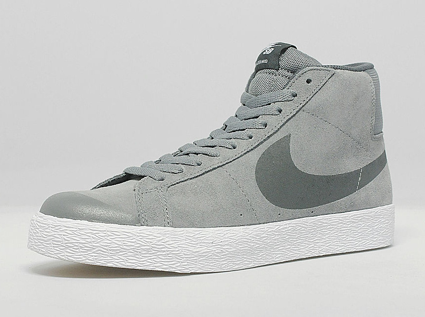 Nike SB Blazer Premium SE - Grey - White - Gum