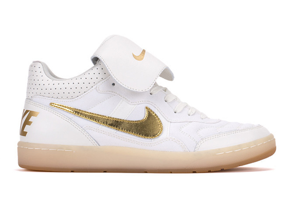 Nike Tiempo 94 Mid White Metallic Gold 1