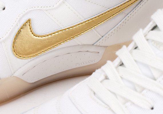 Nike Tiempo 94 Mid White Metallic Gold 3