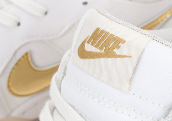 Nike Tiempo 94 Mid White Metallic Gold 5