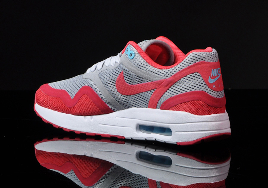 Nike Womens Air Max 1 Barefoot Wolf Grey Polarized Blue Legion Red 4