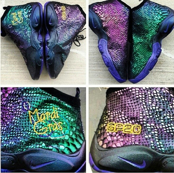 Nike Zoom Flight The Glove Mardi Gras 1