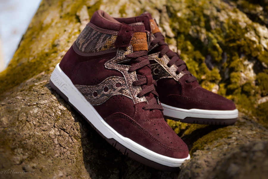 Packer Shoes Saucony Hangtime Hi Brown Snake 2