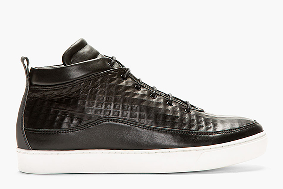 Public School Leather Midtop Sneaker – Ssense Exclusive