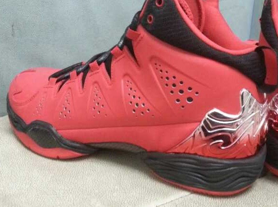 Red Suede Jordan Melo M10