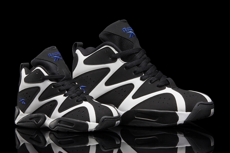 Reebok Kamikaze 1 Black White Blue 02