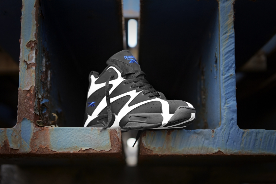 Reebok Kamikaze 1 Black White Blue 04