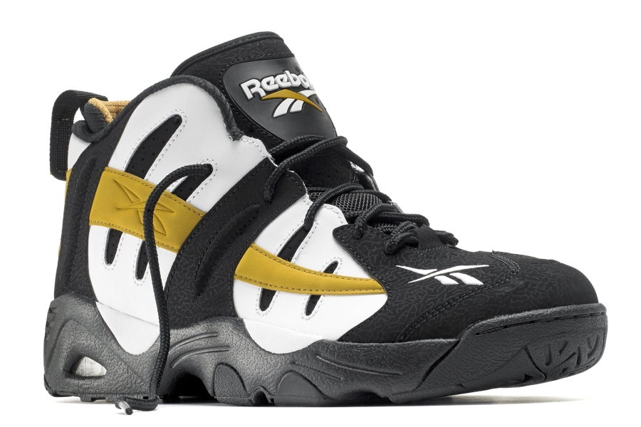 Reebok Rail Black White Gold 01