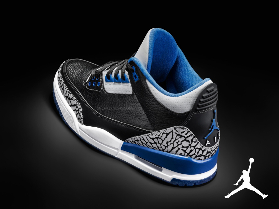 Sport Blue Air Jordan 3