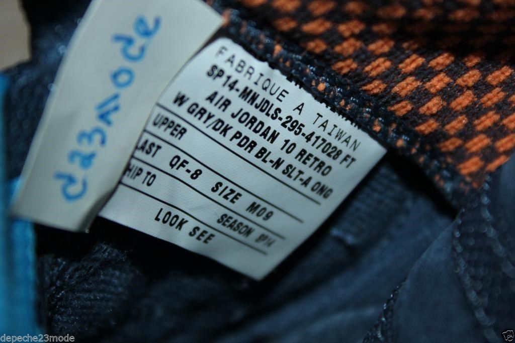 Unreleased Sample Air Jordan 10 Bobcats Leather 11