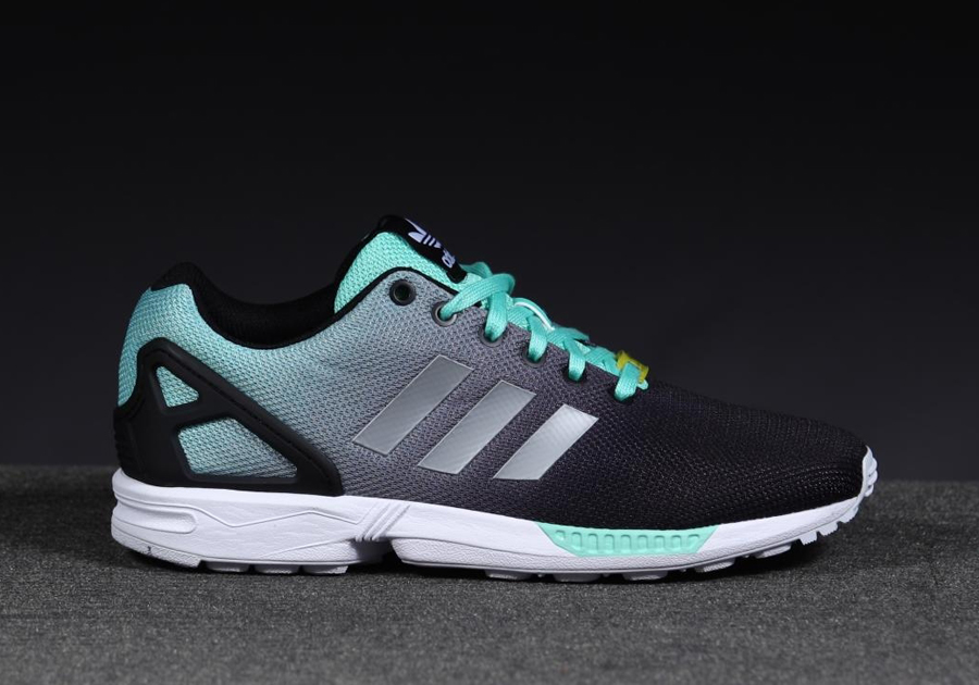 Adidas Zx Flux Gradient Black Mint 1