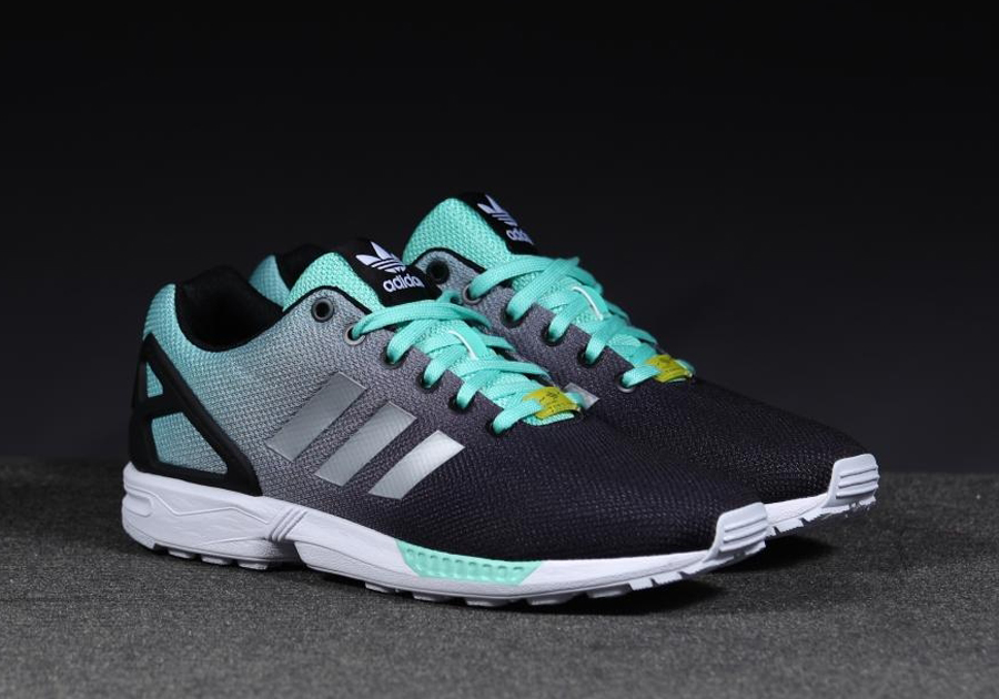 Adidas Zx Flux Gradient Black Mint 2