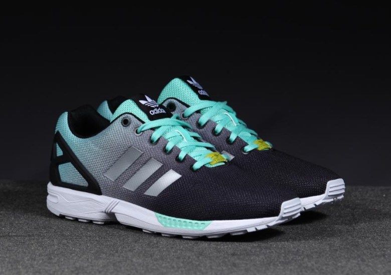 adidas ZX Flux “Gradient” – Black – Mint