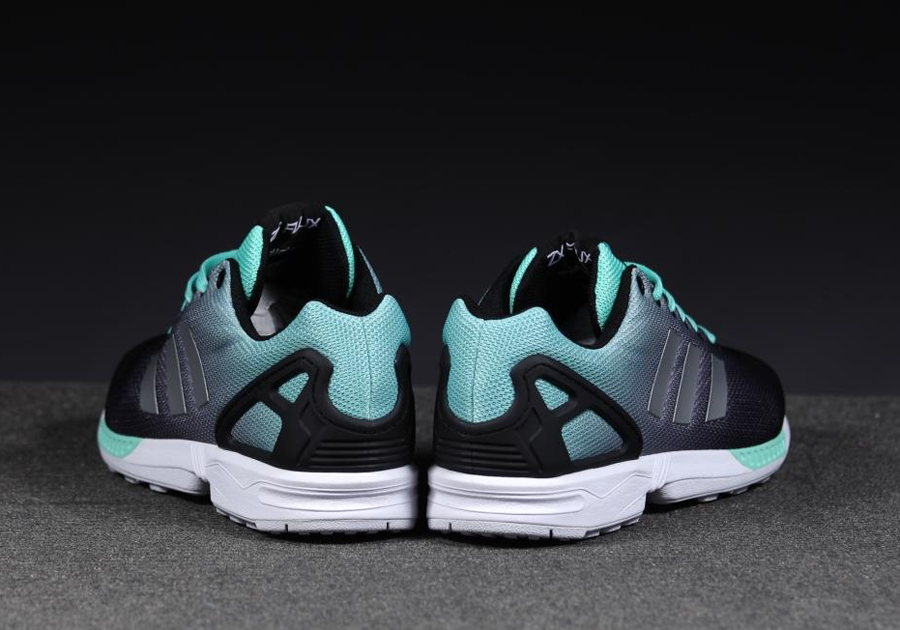 Adidas Zx Flux Gradient Black Mint 5