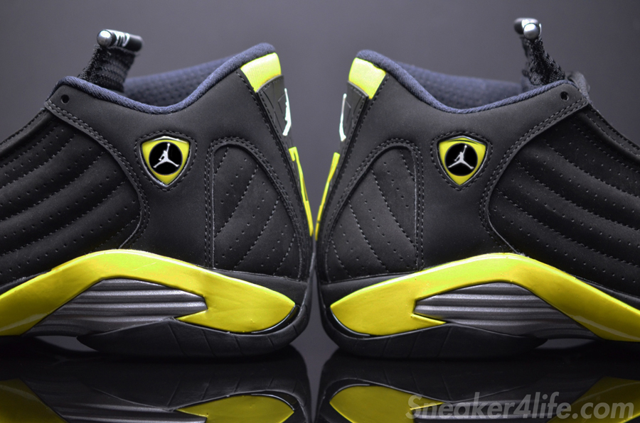 Air Jordan 14 Retro Black Yellow Thunder 7