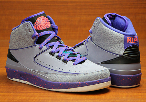 Air Jordan 2 - Iron Purple - Infrared 23 - Dark Concord - Black | Release Date